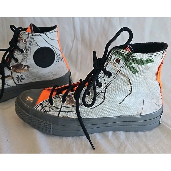 Converse Realtree Chuck 70 GTX High White Camo Gore-tex Unisex Shoes New WO Tags - Picture 3 of 16